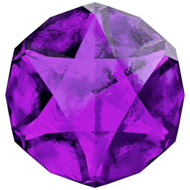 violet, crystal, niveau 4