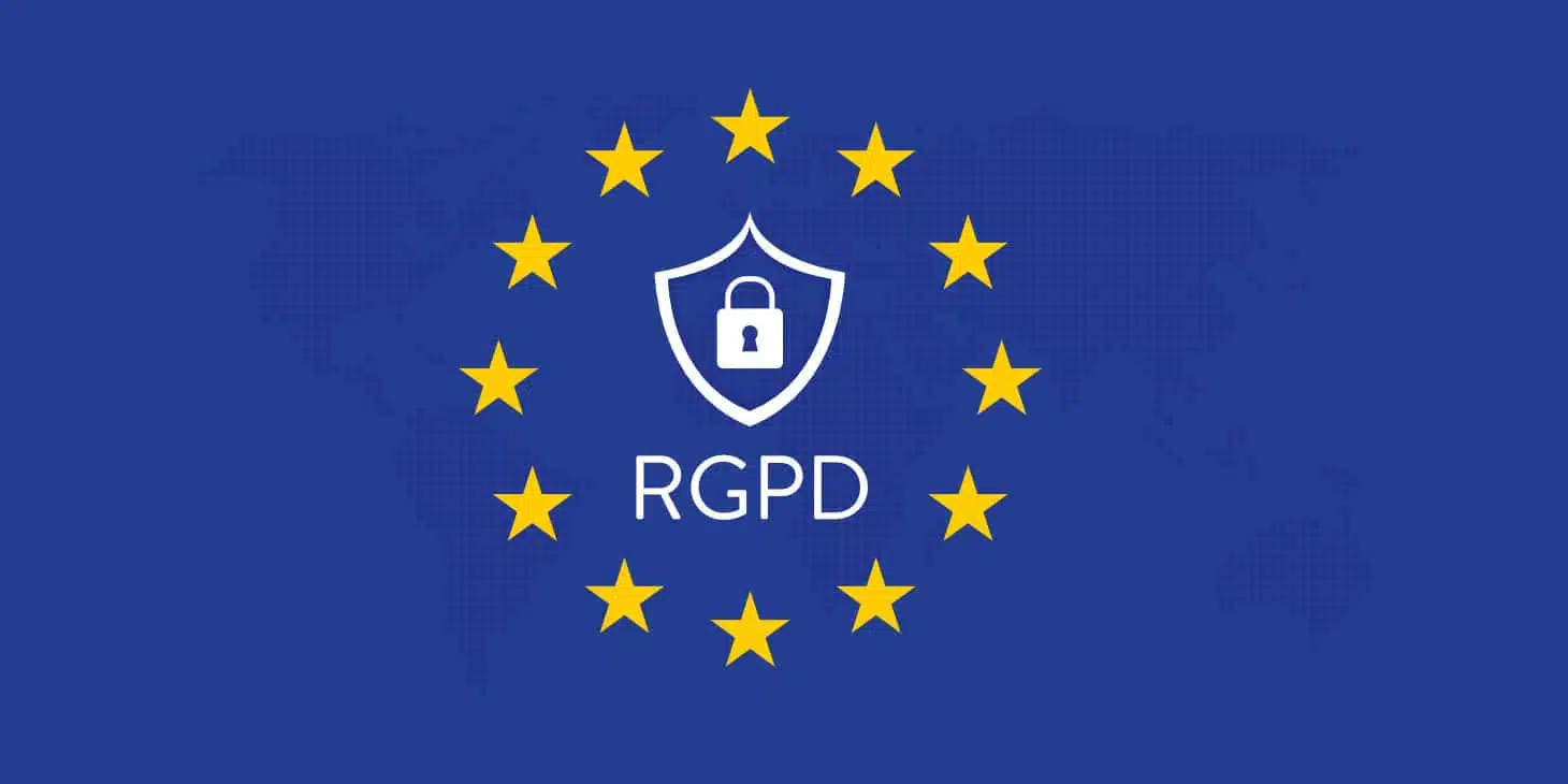 Logo RGPD, conformité rgpd, union européenne rgpd